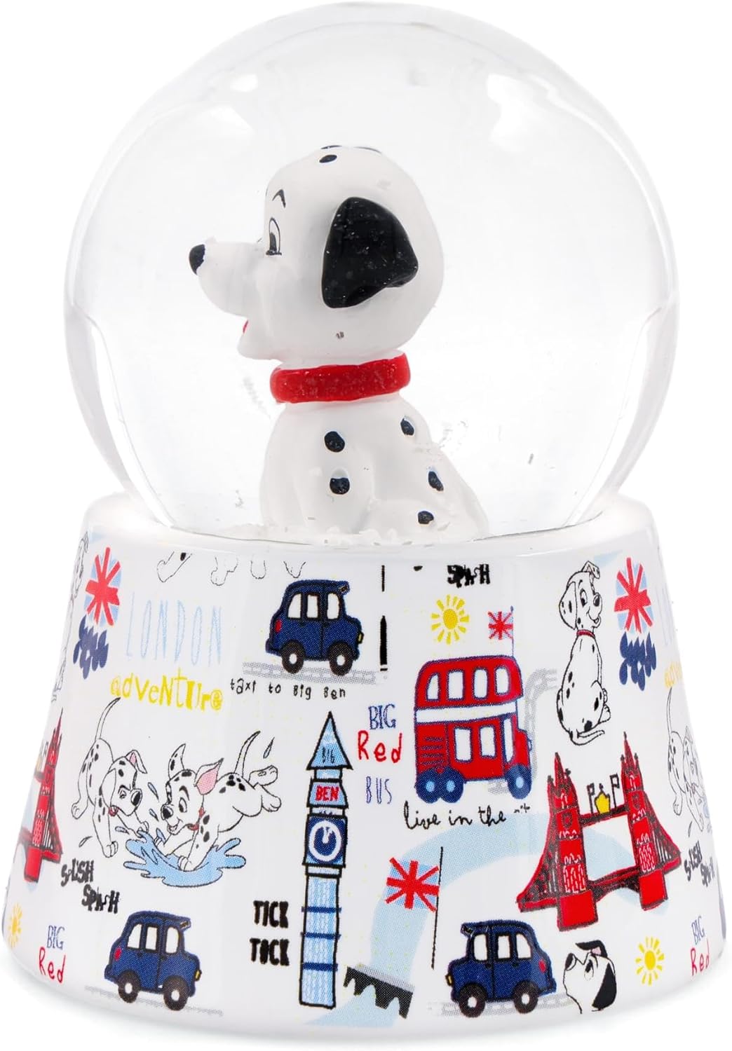 Silver Buffalo Disney Mickey and Friends Mini Light Up Snow Globe│Minnie Mouse│3.8 Inches Tall, 45mm (Small) - Colors A
