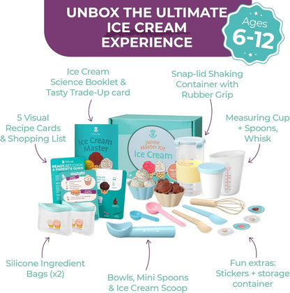 Tovla Jr. My First Food Science Kit – Edible Slime + Fun Experiments – STEM Montessori-Inspired Activity Set for Ages 5-8
