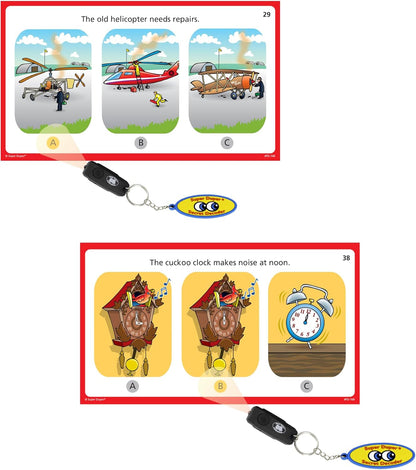 Super Duper Publications | Understanding Sentences Fun Deck with Secret Decoder | Educational Learning Resource for Children