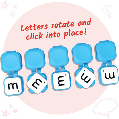 hand2mind Learn My Letters Fine Motor Clips, Kids Clothespin Activities, Letter Practice for Preschoolers, Toddler Alphabet Learning Toys, Pincer Grasp Toys, Fine Motor Toys, Reading Manipulatives