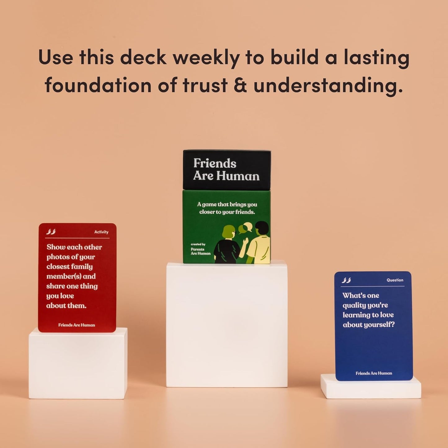 Children are Human | 140 Conversation Cards to Help Bond with Kids | Card Game for Elementary School Children | Designed by Experts for Grades 2-5 | Ages 7-10+