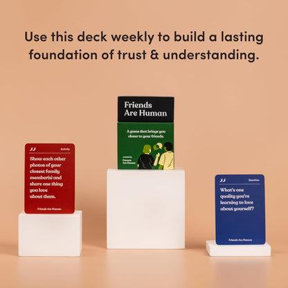 Children are Human | 140 Conversation Cards to Help Bond with Kids | Card Game for Elementary School Children | Designed by Experts for Grades 2-5 | Ages 7-10+