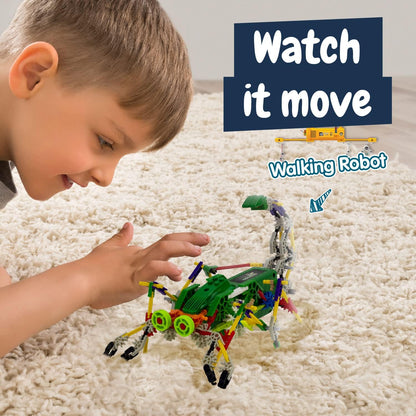 Science4you Robotics Betabot - Stem Robotics Kit for Kids 8-12+, 126 Pieces Included, Robot Building Kit for Kids, Robot Toys, Game, Gift for Boys and Girls Ages 8 9 10 11 12+