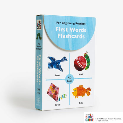 The World of Eric Carle First Words Flashcards: 50 Cards for Beginning Readers