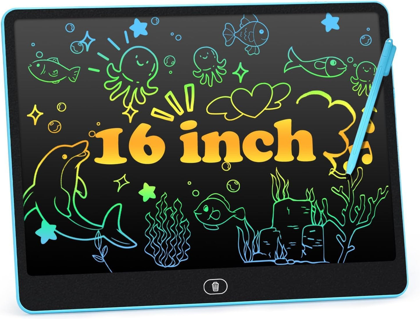 cimetech Toddler Girl Gifts, LCD Writing Tablet 2 Pack, Kids Toys for 3 4 5 6 Year Old Boys, 8.5 Inch Drawing Pad Painting Coloring Books, Travel Essentials Activities, Birthday Gifts Toddler Age 1-3