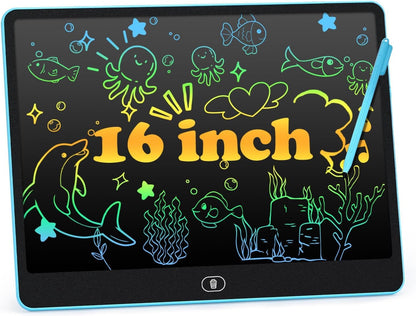 cimetech Toddler Girl Gifts, LCD Writing Tablet 2 Pack, Kids Toys for 3 4 5 6 Year Old Boys, 8.5 Inch Drawing Pad Painting Coloring Books, Travel Essentials Activities, Birthday Gifts Toddler Age 1-3