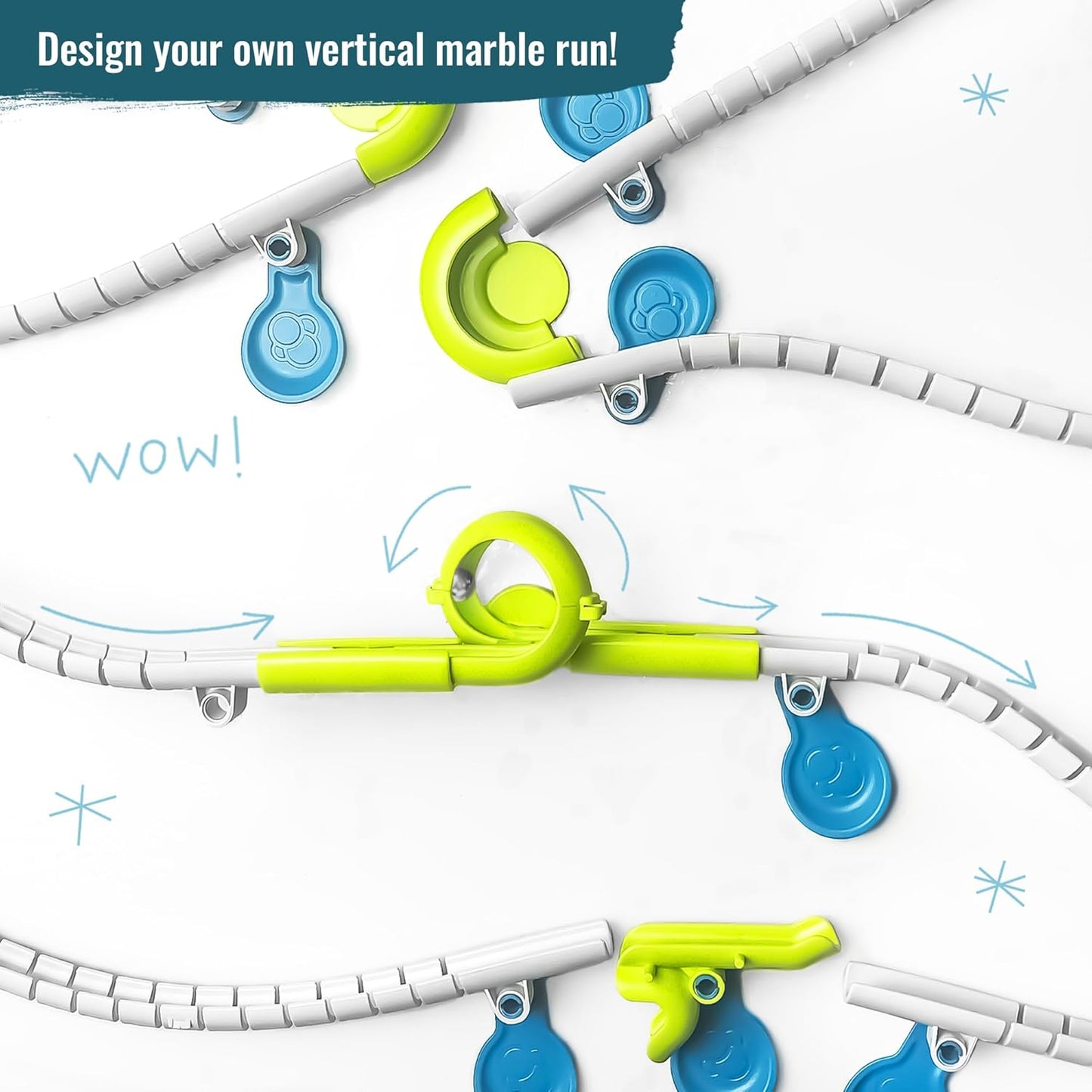 Gecko Run: Marble Run Snake Expansion Pack