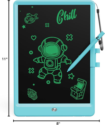 bravokids 10 Inch LCD Writing Tablet for Kids, Erasable Drawing Tablet for Toddlers, Doodle Board for Boys, Learning Painting Pads Toys, Christmas Birthday Gifts for 3 4 5 6 Years Old Girls