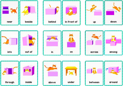 Learning Flashcards Number, 28 Different Number Educational Cards, Social Learning Card for Kids
