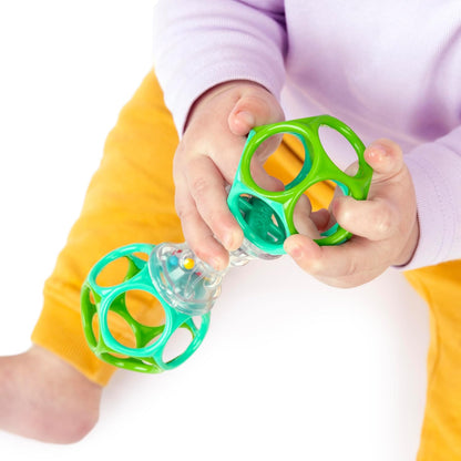 Bright Starts Soothers & Shakers 7pc Gift Set - BPA-Free Baby Rattles, Teethers and Stroller Toys, Unisex, Newborn+