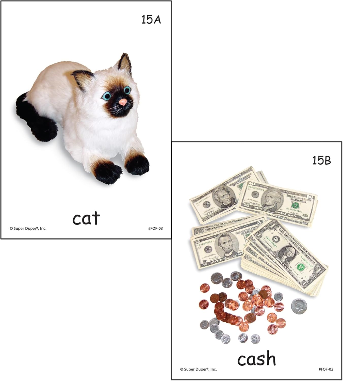 Super Duper Publications | Webber® Photo Phonology Stopping Minimal Pair Card Deck | Educational Learning Resource for Children