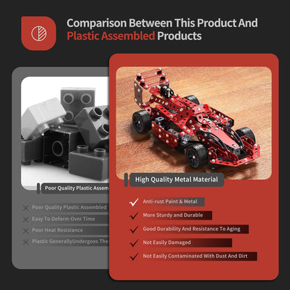 Building Toys Model Truck Set - STEM Building Projects Model Car Kit Toys for Kids Boys Ages 8-12 12-16, Assembly Science Model Car Kits Toys Gifts for Kids Girls Boys 8 9 10 11 12 Years Old and adult