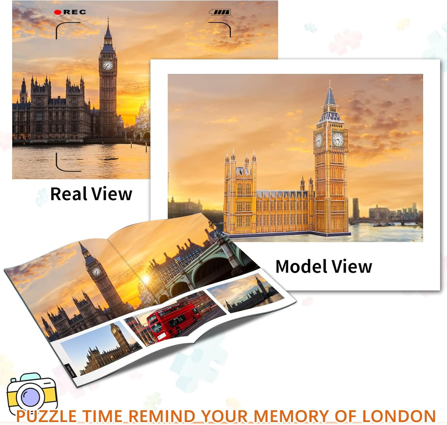 3D Puzzles for Kids Ages 8-10-12-14 Earth Globe DIY Geography Puzzle, Educational Learning Toys 3D Jigsaw World Globe Map Model Kit Teaching Aids Birthday for Boys Girls, 50 Pieces