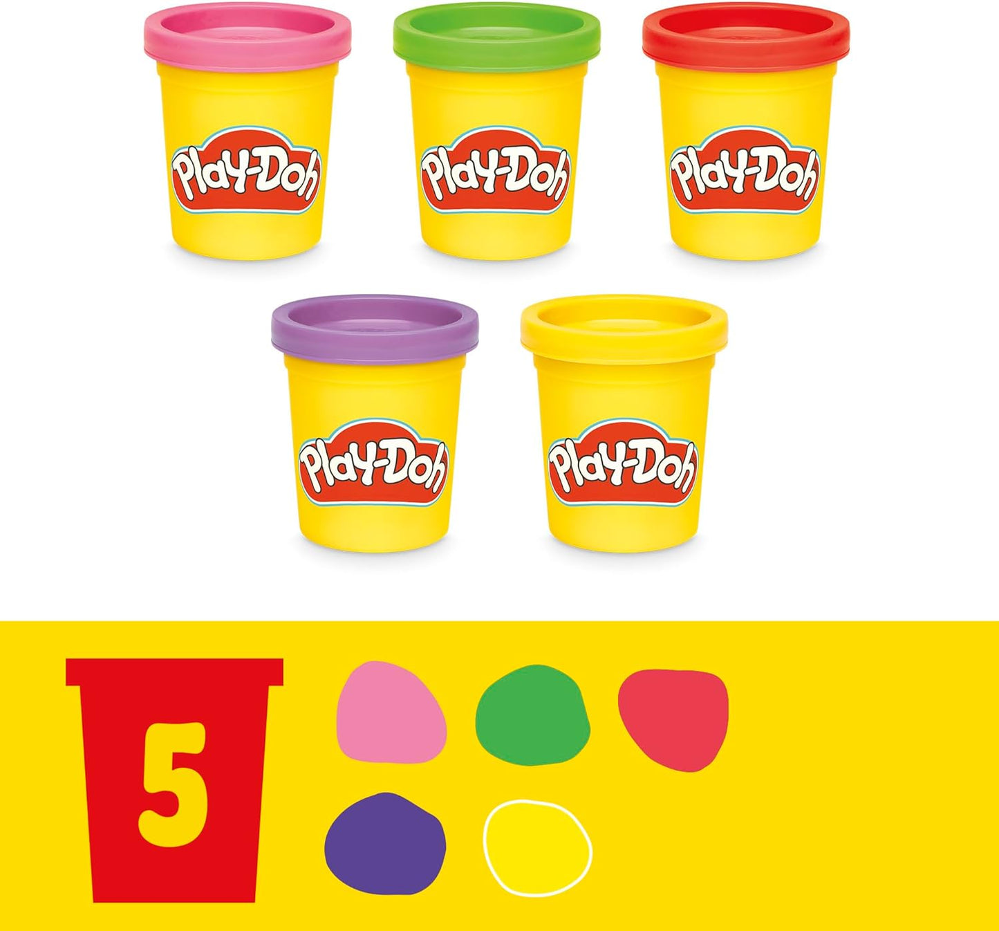 Play-Doh Light & Look Microscope for Kids, Electronic Preschool Toys for Girls & Boys, 9 Accessories & 5 Colors, Back to School Gifts, Ages 3+