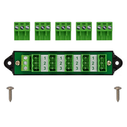 30Amp 300V 1x10 Position Terminal Block Distribution Module. OONO D-1661GP
