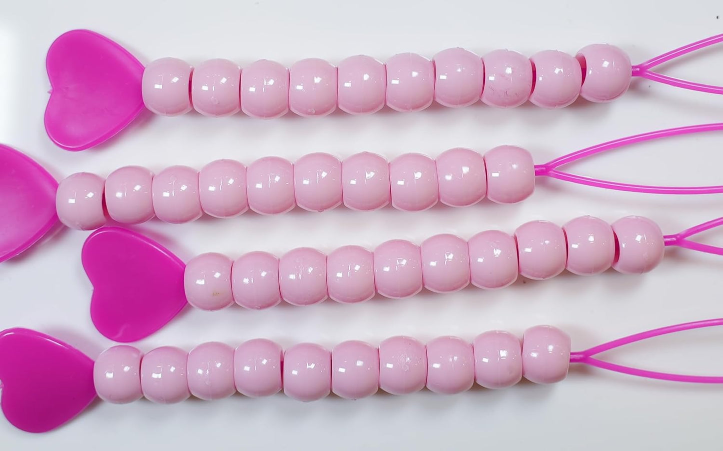 BeadBox: Sustainable Hair Beads for Kids, Reusable Organizer Storage Solution | 160 Hair Beads for Kids | Automatic Hair Bead Threader (Candy)