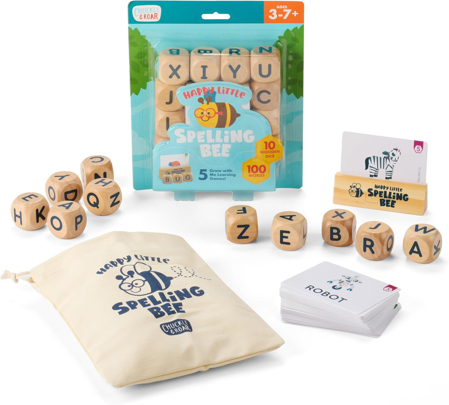 Chuckle & Roar Spelling Bee Dice Game