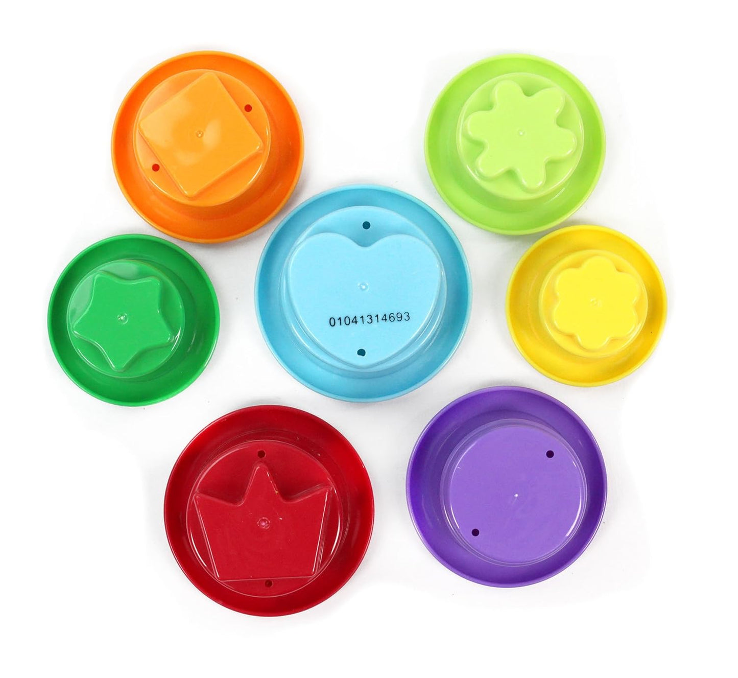 Kidoozie Stack 'n Nest Cups, Developmental Toy for Infants and Toddlers Ages 6 Months and Older