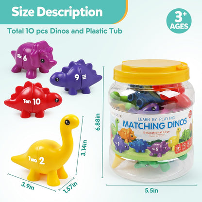 TSYAN Ice Cream Toy Set - Number & Shape Sorting Stacking Bucket for Toddlers - Educational Counting Color Recognition - Fine Motor Toys Math Learning Toys for Kids Ages 3+Year Old