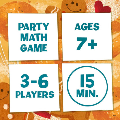 Melon Rind Check The Oven, Math Game for Kids Ages 7+, for Adding to 12 in Various Ways, Educational Fun Card Game to Develop Math Skills with Confidence, for 3-6 Players, Perfect Family Fun