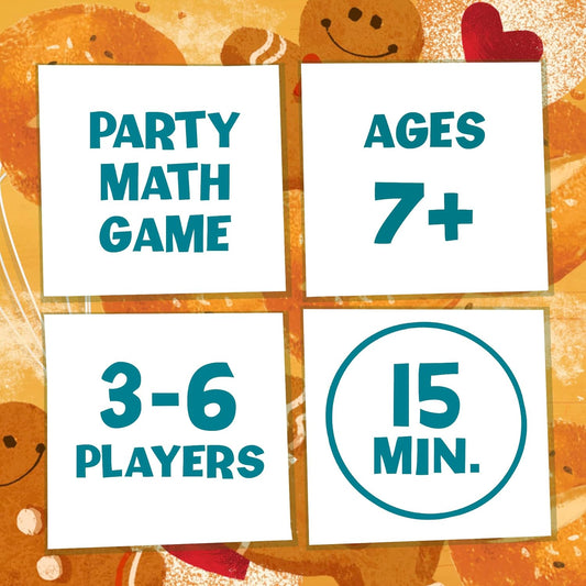 Melon Rind Check The Oven, Math Game for Kids Ages 7+, for Adding to 12 in Various Ways, Educational Fun Card Game to Develop Math Skills with Confidence, for 3-6 Players, Perfect Family Fun