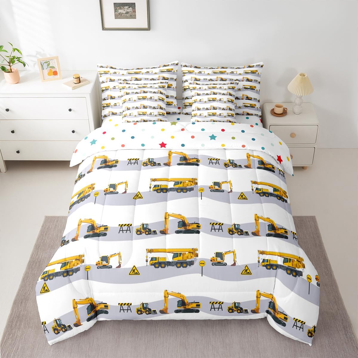 Erosebridal Chemistry Comforter Set with Sheets Full Size Periodic Table of Elements Bed in A Bag 7 Piece Science Chemistry Lovers Bedding Set for Kids Boys Children Bedroom Modern Black Bed Sets