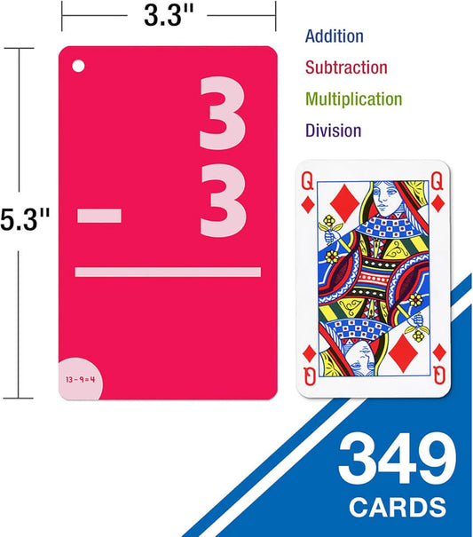 All Facts Math Flash Cards