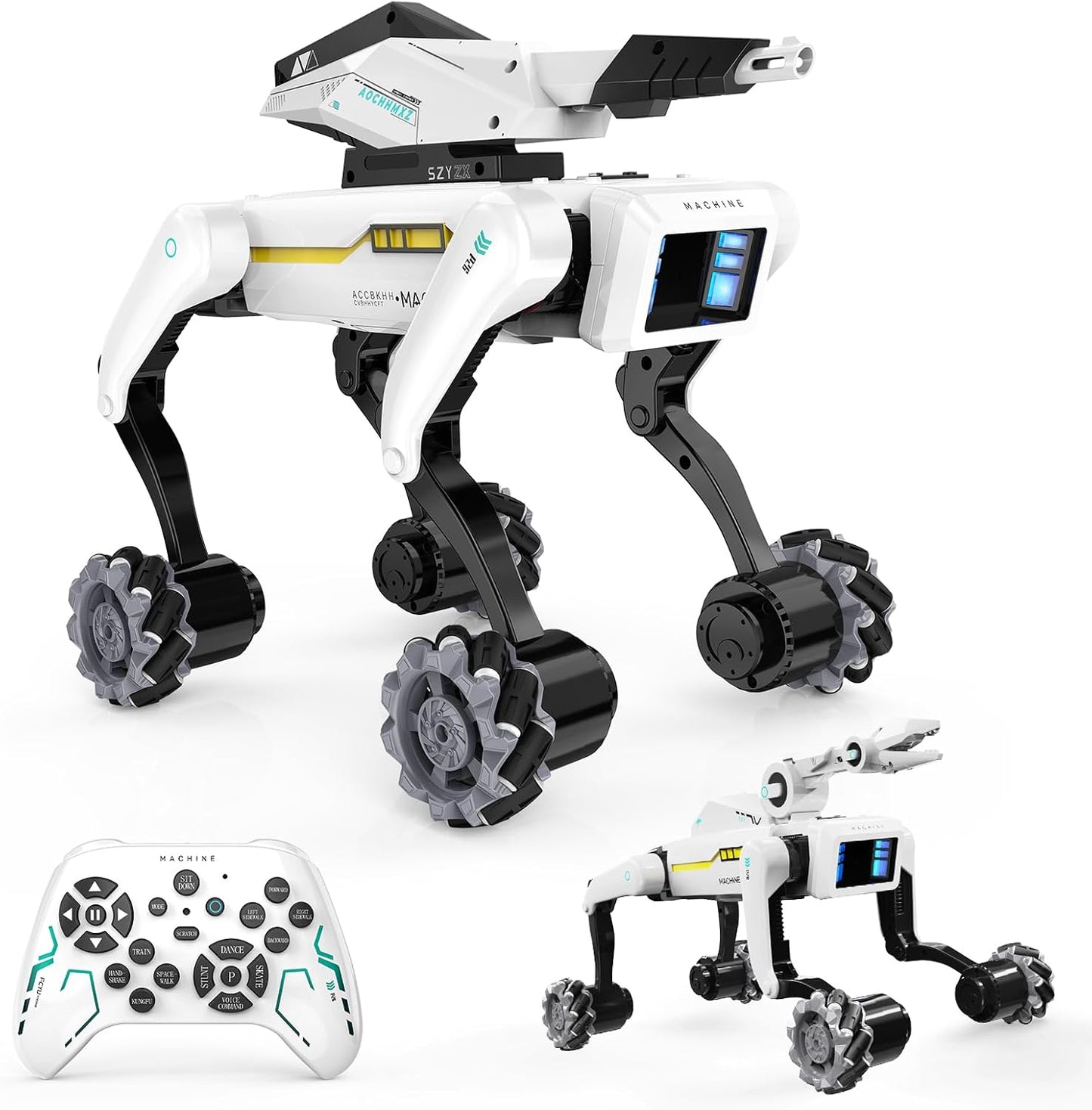 Smart Robot Dog - Interactive STEM Pet with Voice Control, 30+ Actions & APP Programming, Durable Design for Kids Age 6+ (Compatible with iOS/Android)