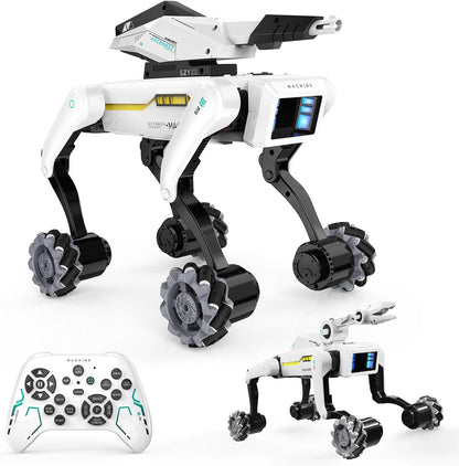 Smart Robot Dog - Interactive STEM Pet with Voice Control, 30+ Actions & APP Programming, Durable Design for Kids Age 6+ (Compatible with iOS/Android)
