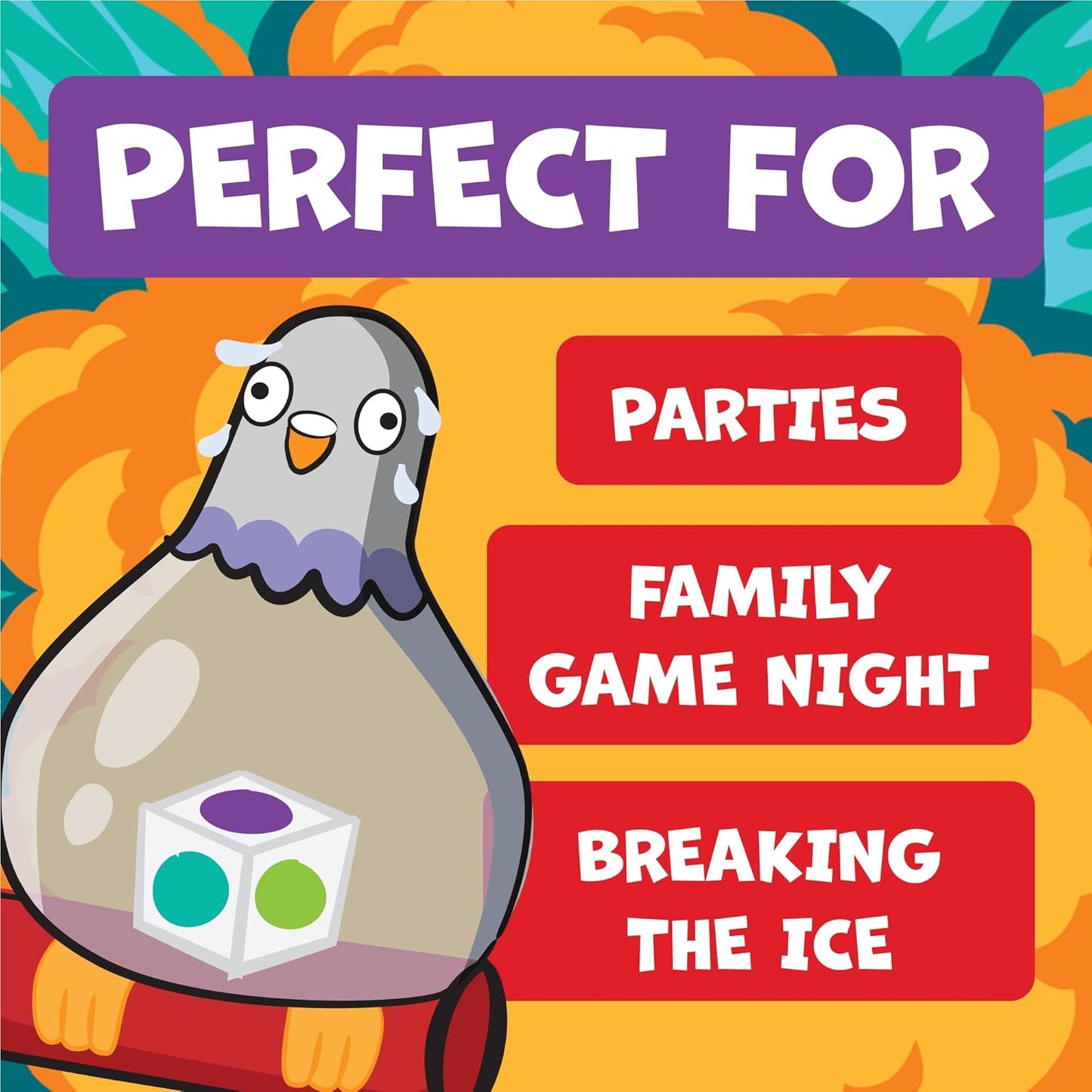 Exploding Kittens Hurry Up Chicken Butt 2-6 Players - Ages 4+ - 2 Minutes to Play - Hot Potato Style Card Game - Fun Card Game, Family Game Night, Creative Kids Game