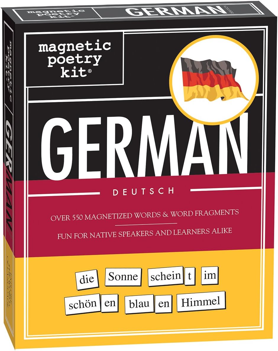 Magnetic Poetry - French Kit - Words for Refrigerator - Write Poems and Letters on the Fridge - Made in the USA