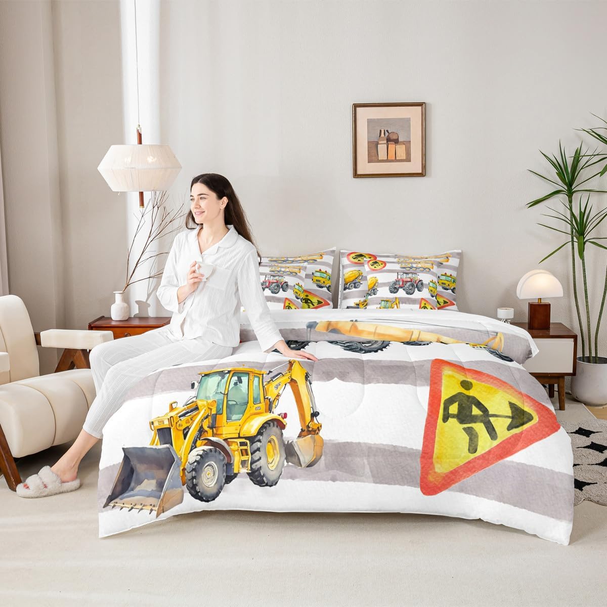 Erosebridal Chemistry Comforter Set with Sheets Full Size Periodic Table of Elements Bed in A Bag 7 Piece Science Chemistry Lovers Bedding Set for Kids Boys Children Bedroom Modern Black Bed Sets