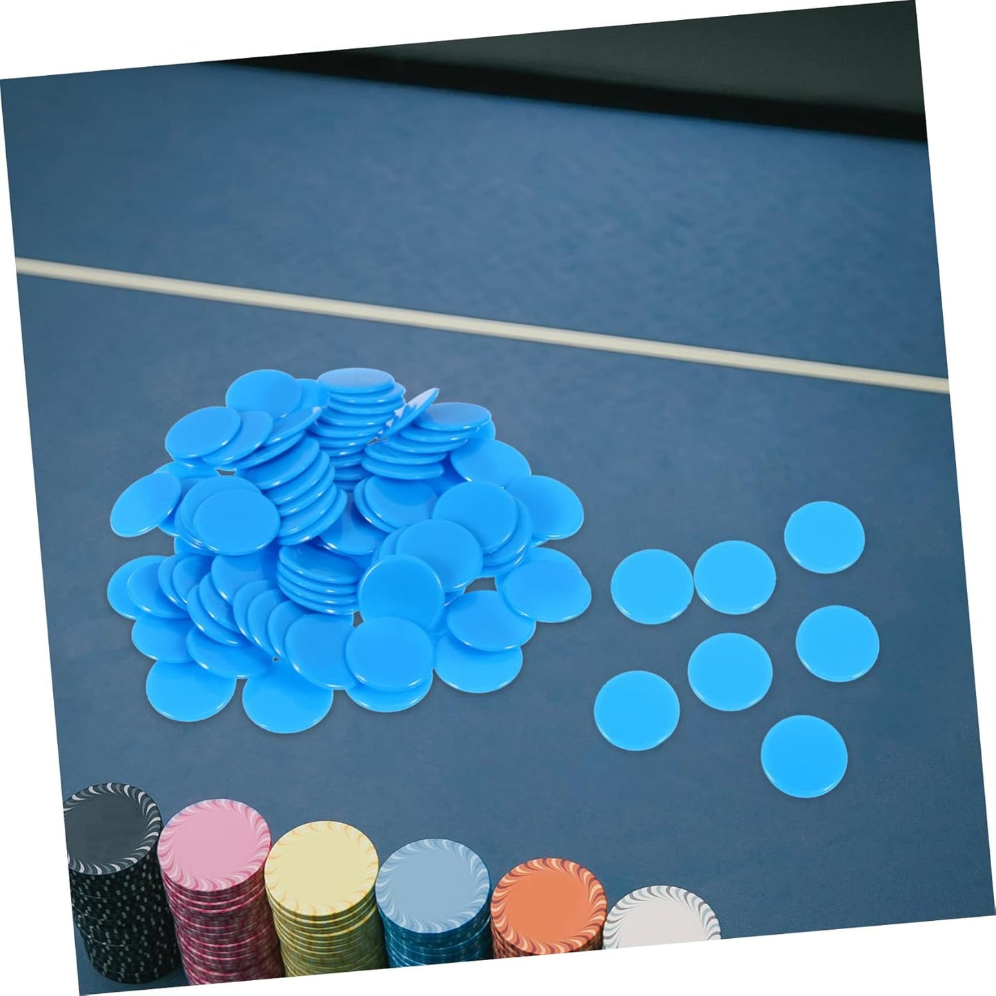 Toddmomy Bingo Counting Chips Game Markers for Math Learning Gambling for Counting Games Educational