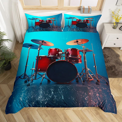 Feelyou Cute Robot Bedding Set for Girls Boys Children Math Chemistry Subject Comforter Cover Black White Grid Plaid Duvet Cover Room Decor Physical Formula Bedspread Cover Full Size 3Pcs