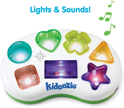 Kidoozie Lights ‘n Sounds Shape Sorter - Toddler Toy for Ages 9-24 Months - Helps Develop Hand-Eye Coordination and Problem Solving Skills!