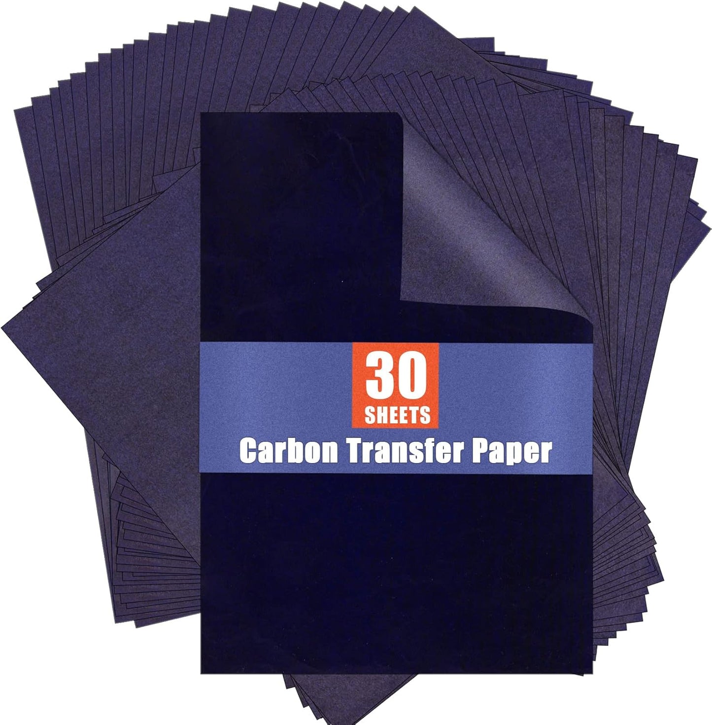 Carbon Paper for Tracing Graphite Transfer-Paper - PSLER 30 Pcs Black Graphite Paper for Tracing Drawing Patterns on Wood Projects Canvas Fabric Artist Lettering Sketch Drawing A4 8.27 X 11.81 Inch