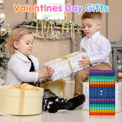 Pop Games Sensory Fidget Toy, Pop Board Math Games for Kids Family Games Multiplication Game, Stress Relief Toys for Girls Boys with Autism ADHD Birthday Gifts for Kids