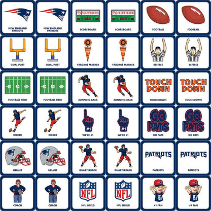 MasterPieces Sports Games - NFL Matching Game - Game for Kids and Family - Laugh and Learn