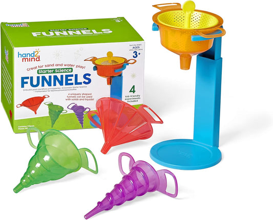 hand2mind Starter Science Funnels, Science Lab Equipment, Sand Sifter, Water Table Toys, Sensory Play Toys, Educational Science Kits, Kids Chemistry Set, Science Supplies for Classroom