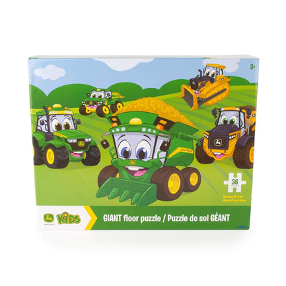 John Deere Kids Floor Puzzle - Large Kids Puzzles - John Deere Tractor Toys - Ages 3 and Up - 3" x 2" - 36 Pieces