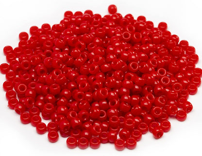 Gxueshan 1000 Pcs Acrylic Black Pony Beads 6x9mm Large Hole Pen Hair Kandi Beads Bulk for Friendship Bracelet Necklace Jewelry Making Earring Braiding Kit