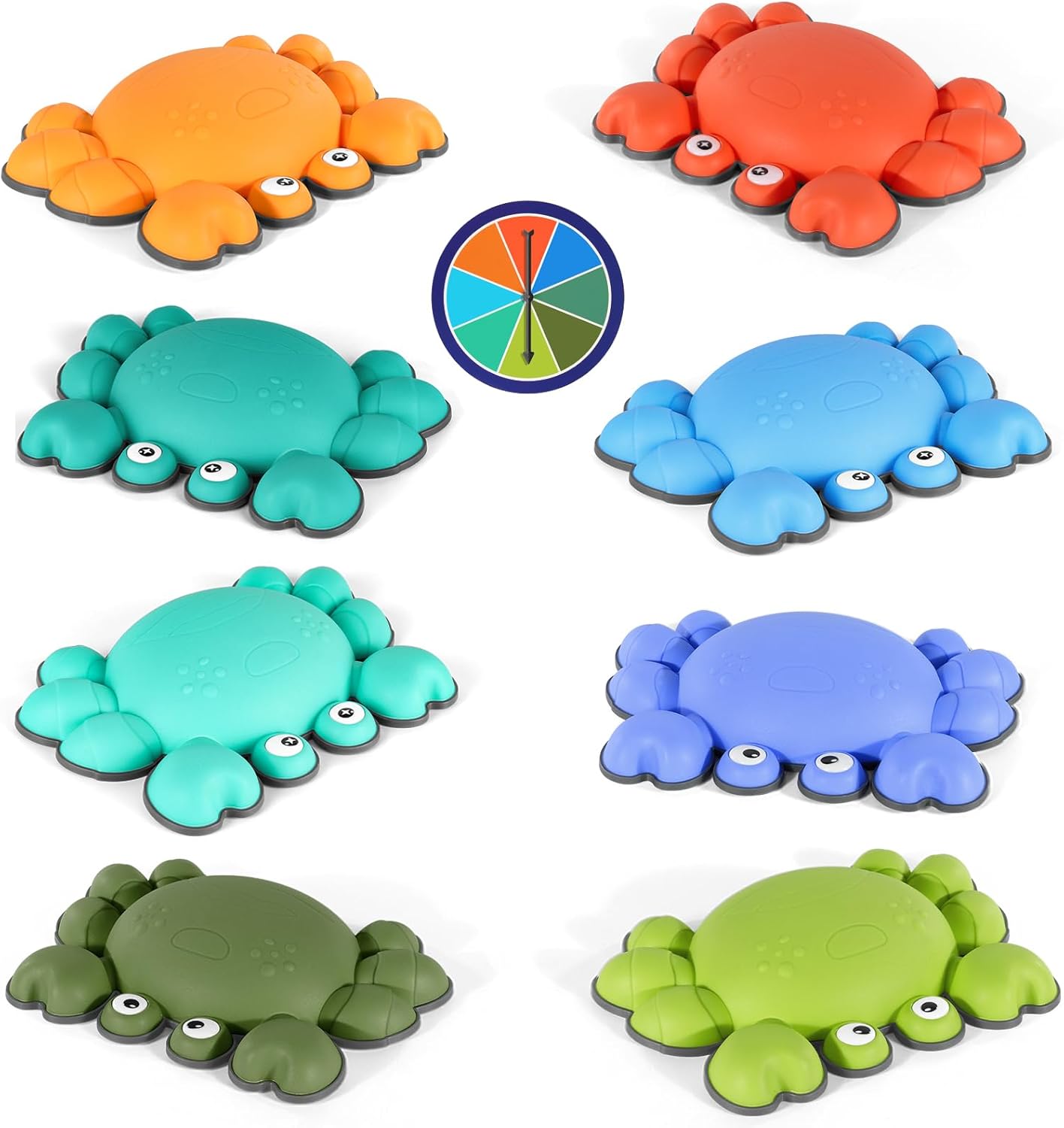 TOPNEW Stepping Stones for Kids, Non-Slip Balance Stepping Stones for Promoting Children's Coordination Skills, Toddler Stepping Stones Obstacle Course for Kids Age 3 4 5 6 7+