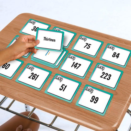 EAI Education Math Stacks Place Value Game: Grades 1-2
