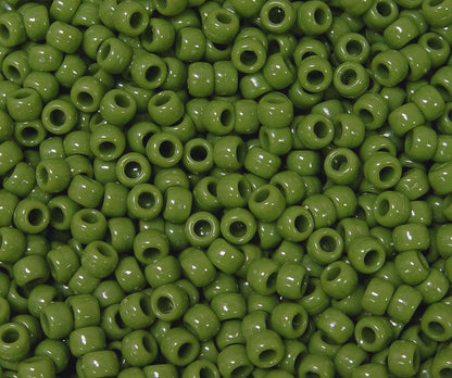 JOLLY STORE Crafts - Pony Beads, Easy-to-Use Reusable Jewelry-Making/Bracelet Beads for Art, Craft Decorations & More, 9 x 6 mm, Crafted in The USA, Opaque Tan, 500 pcs (Pack of 1)