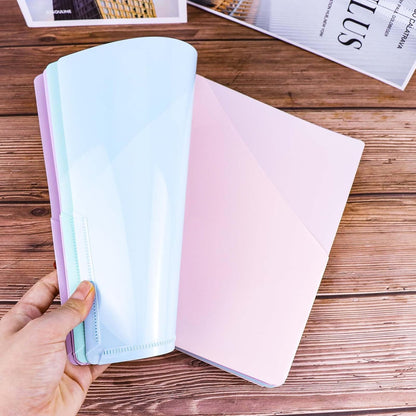 Discbound Dividers with Pockets 7x9.25'' Classic Size Discbound Notebook Divider 9 Disc Bound Planner Inserts Pocket 10pcs Plastic Index Dividers for Planner Folder Office