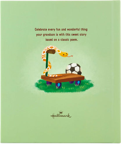 Hallmark Recordable Book for Children (What are Grandsons Made of?) Easter Basket Stuffers