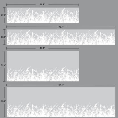 DKTIE Window Privacy Film Flowers Pure White Pattern Stained Glass Window Film Decorative Frosted Glass Window Film Sun Blocking Heat Control Static Cling (A274, 17.5" x 78.7")