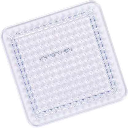 Perler Beads Large Square Pegboards for Kids Crafts, 4 pcs