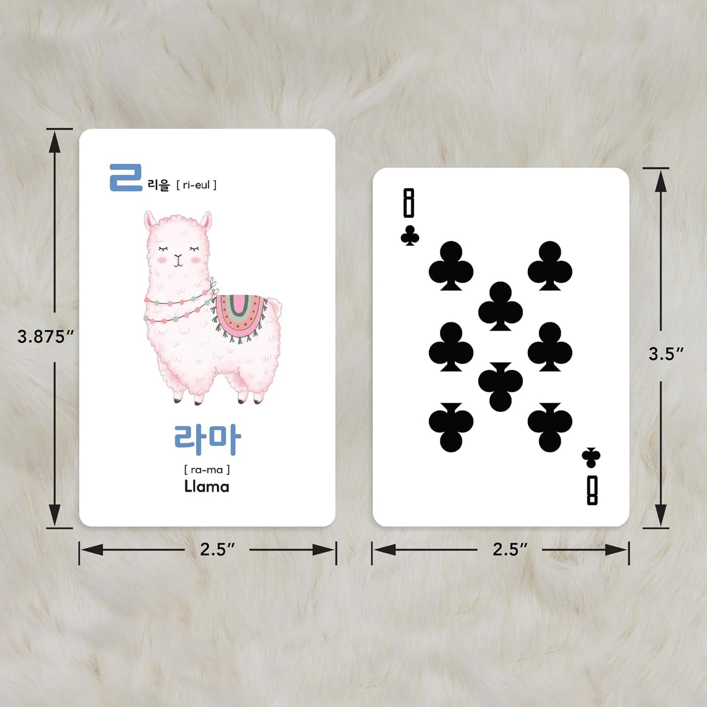Toddler Korean Flashcards – 55 Fun & Educational Cards for Preschoolers & Beginners