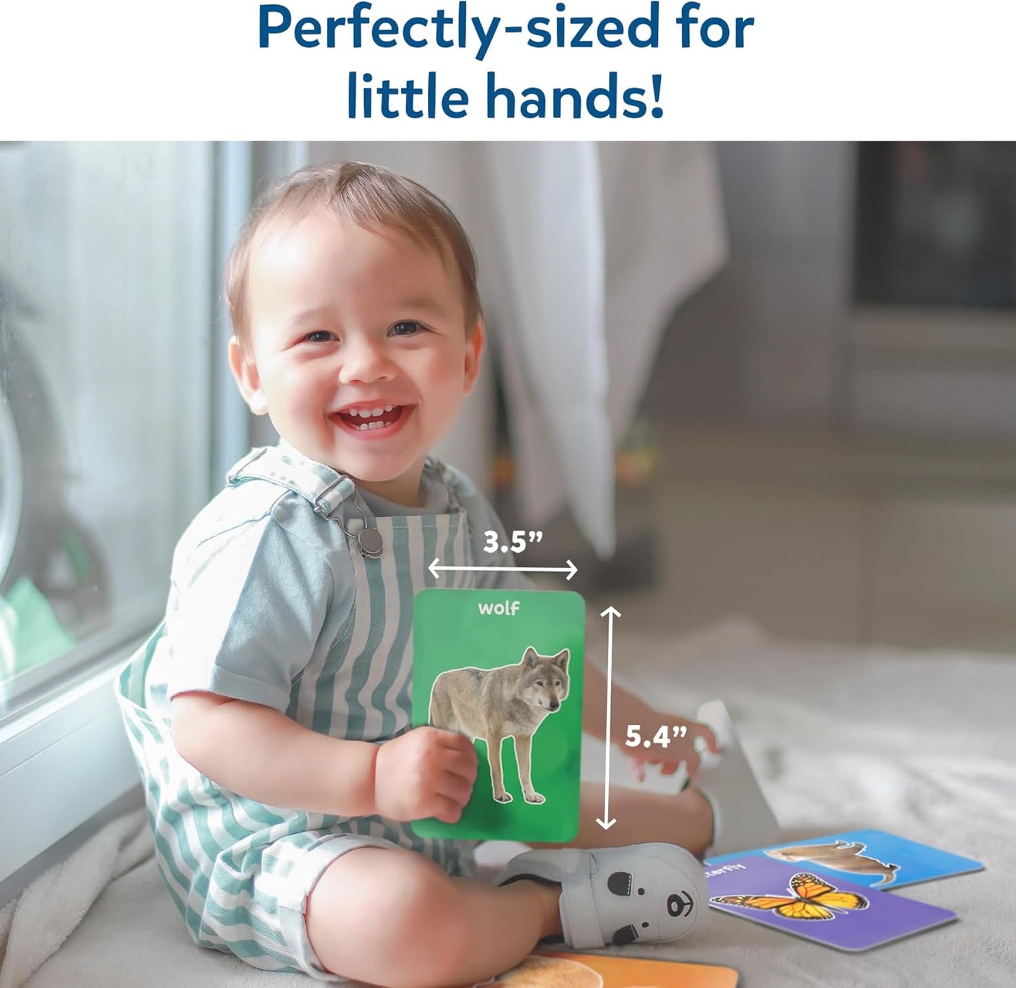 Skillmatics Thick Flash Cards for Toddlers - Letters, Numbers, Shapes & Colors, Montessori Toys, Preschool Learning Activities, Learning Aids, Gifts for Kids Ages 1, 2, 3, 4 Years